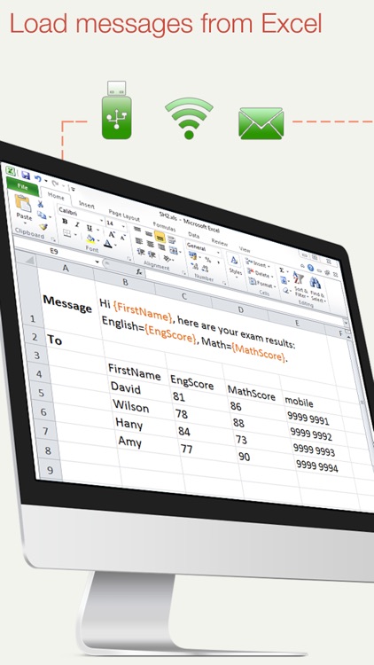 SA Group Text - Group Text from Excel