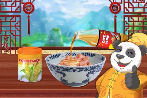 Chinese Food Panda Chef - Cooking Games screenshot 2