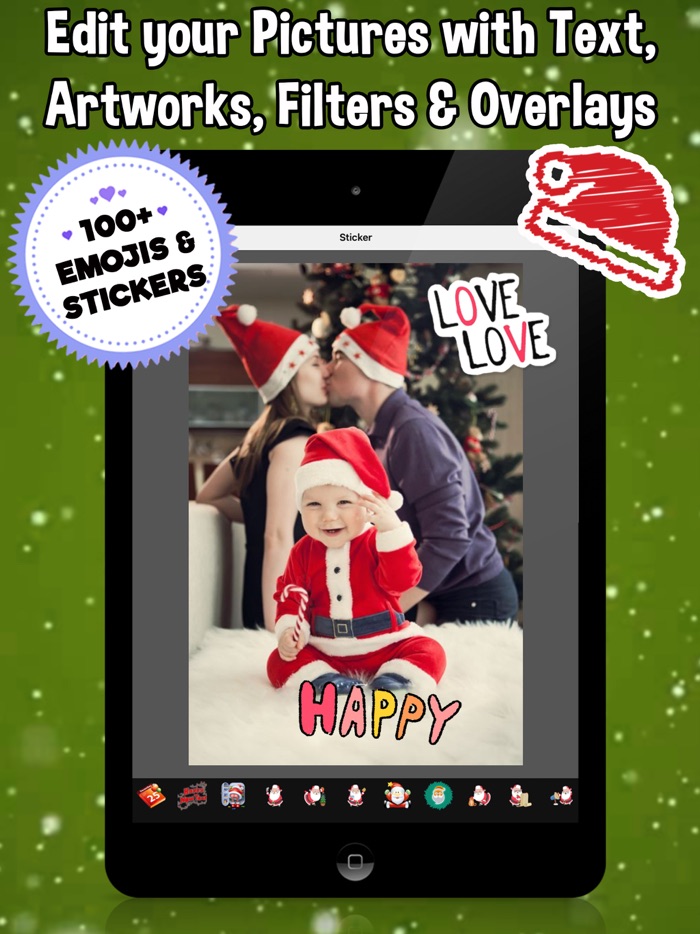 Christmas Frames Collage