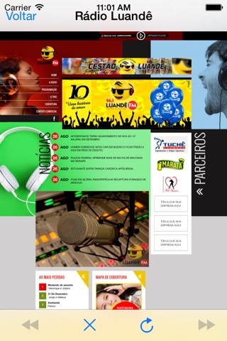 Rádio Luandê screenshot 2