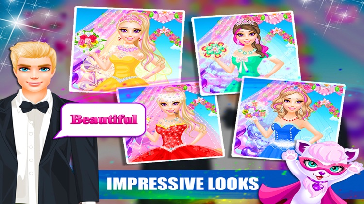 Supergirl Wedding - Makeup, Dress Up, Spa Salon Games screenshot-3