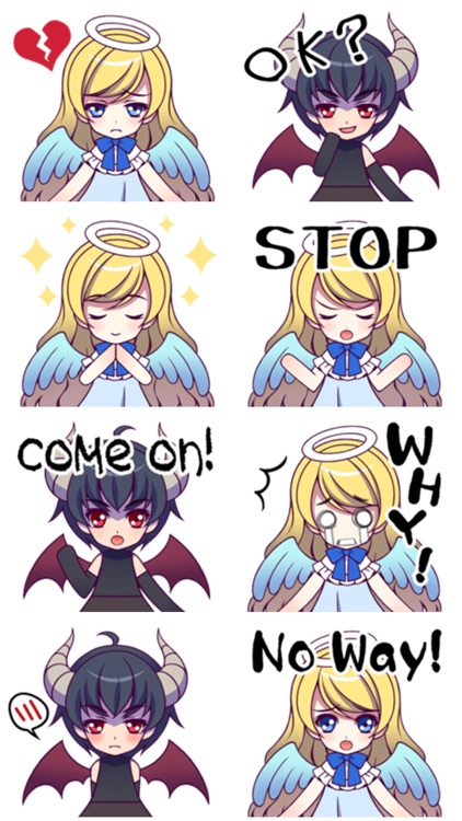 Love Anime Stickers