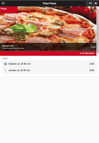 Pizza Pazza Hilden screenshot 3