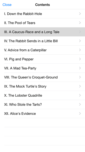 TextAudioBook-Alice's Adventures in Wonderland(圖3)-速報App