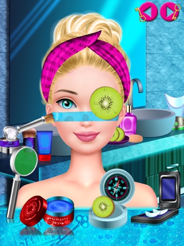 Super Spy Girl Salon: Spa, Makeup and Dressup Game screenshot 2