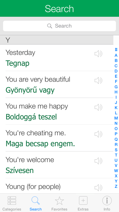 Hungarian Pretati - Speak Hungarian with Audio Translation Screenshot 4