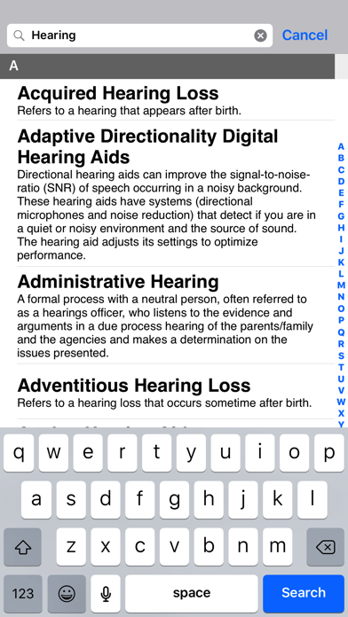 How to cancel & delete Special Education Dictionary from iphone & ipad 4