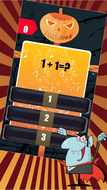 Freaking Halloween Game -  Ace Basic Math Problems screenshot-4