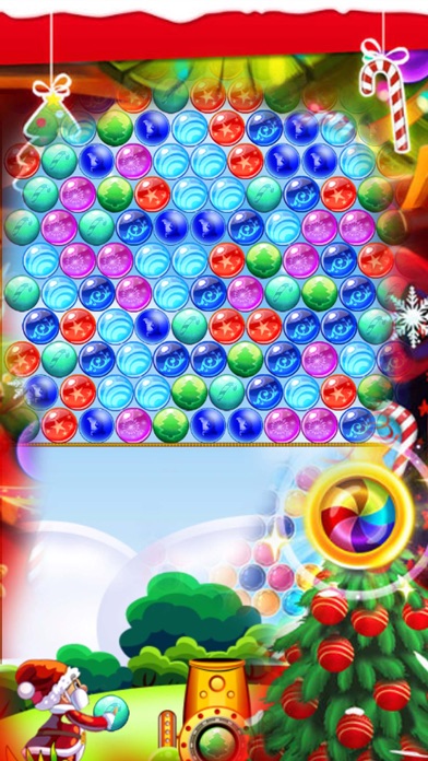 Christmas Bubble Shoot Game screenshot 2