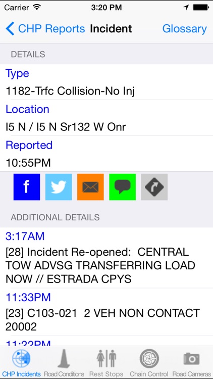 California Road Report
