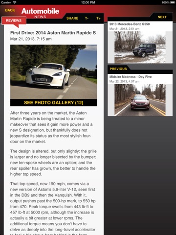 Automobile News & Reviews screenshot 2