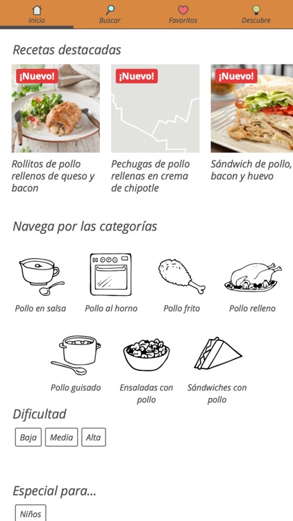 Recetas con pollo
