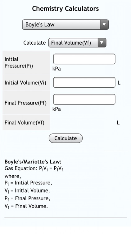 Chemistry Calcs screenshot-4