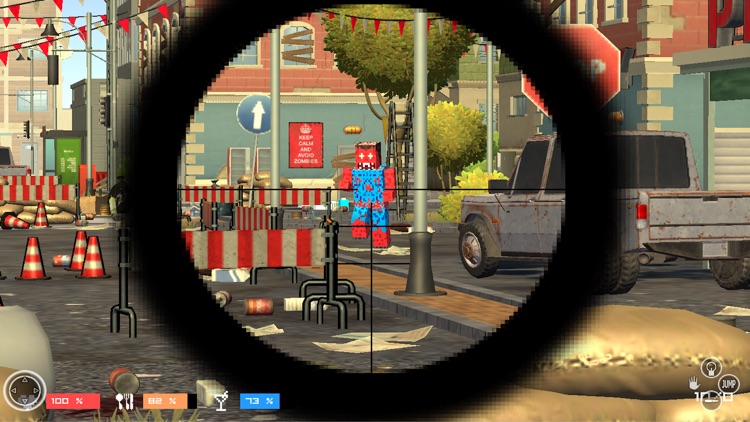 Pixel Zombies Gun 3D Action Game screenshot-4