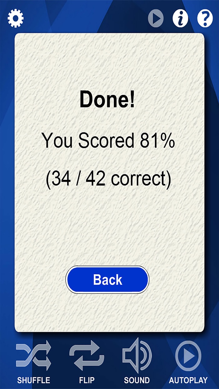 Clarinet Flash Cards