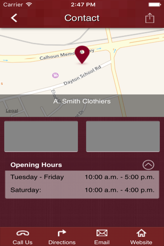 A Smith Clothiers screenshot 2