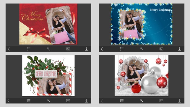 Xmas Santa Picture Frames - Art Photo frame(圖1)-速報App