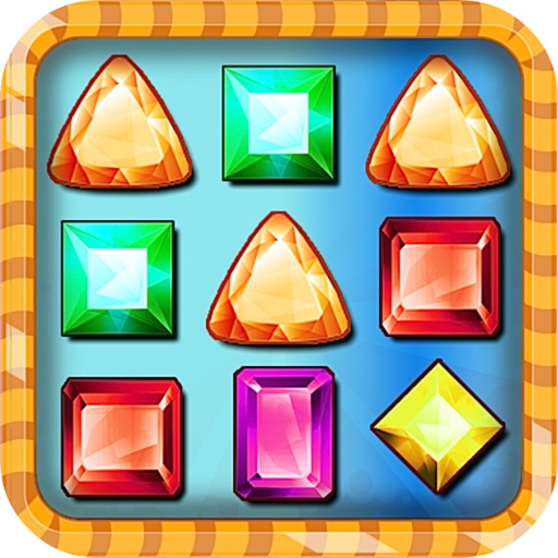 Sweet Jewel Candy Match Three Icon