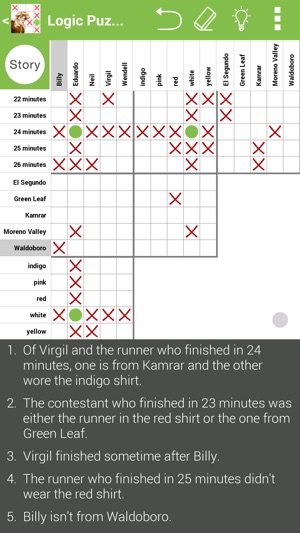 Logic Grid Puzzles: No Ads