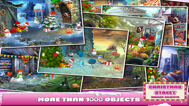 Christmas Street Hidden Objects(圖5)-速報App