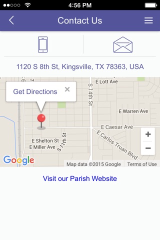St Gertrude Kingsville TX screenshot 2