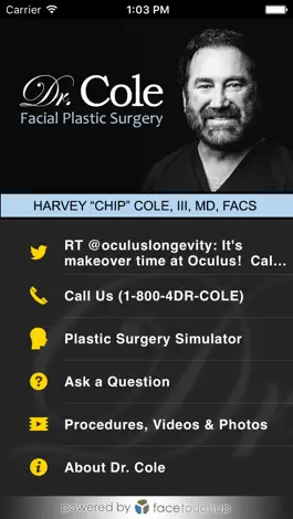 Game screenshot Dr. Chip Cole Atlanta Oculofacial Plastic Surgery mod apk