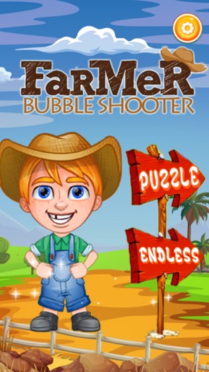 Farmer Bubble Shooter : Pop Farm Fruit B