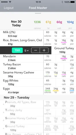 Game screenshot Food Master - track your food, and master it apk