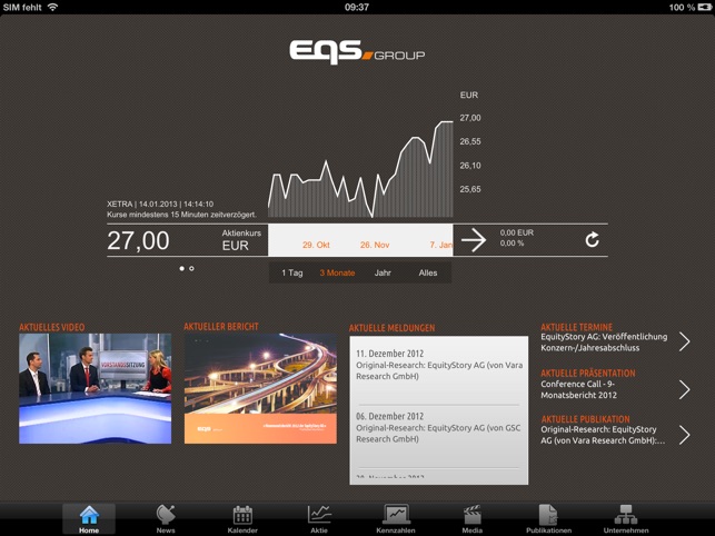 EQS Group AG Investor Relations