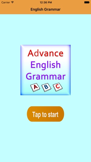 Advance English Grammar(圖1)-速報App