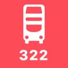 My London TFL Bus Times - 322