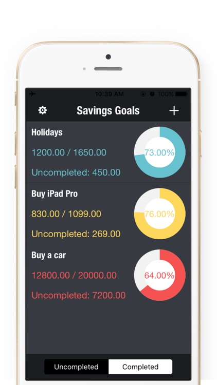Daily Savings Goals - Savings Goals Plan,Money Box