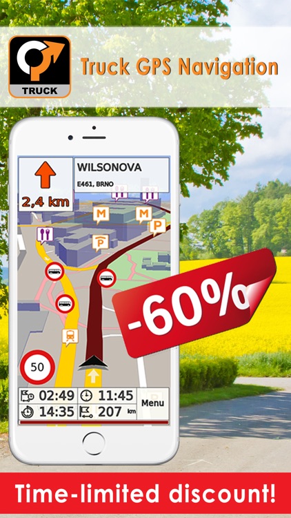 Truck GPS Navigation & Maps