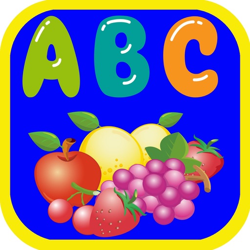 ABC Kids Learning Alphabet Fun Games Fruit words iOS App