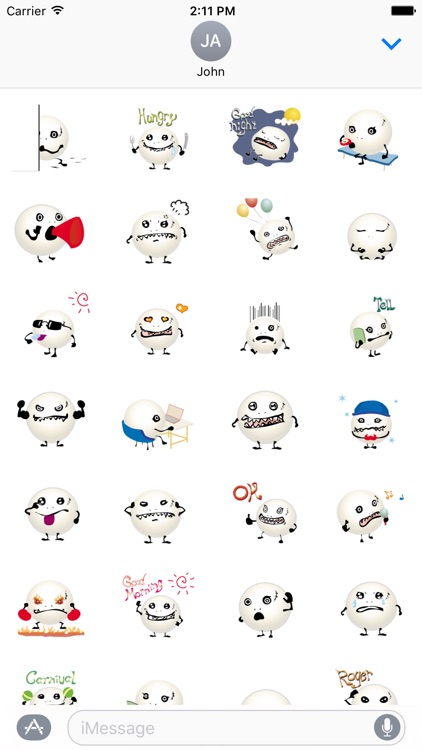 Smiley Monster Stickers screenshot-3