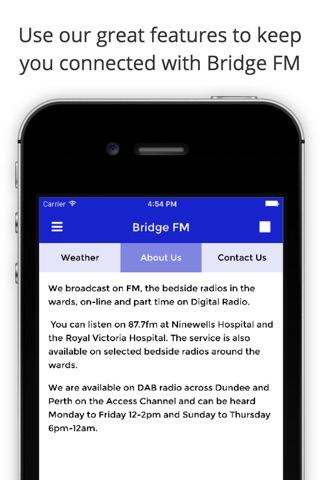Bridge FM screenshot 2