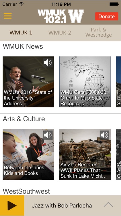 WMUK Public Radio App