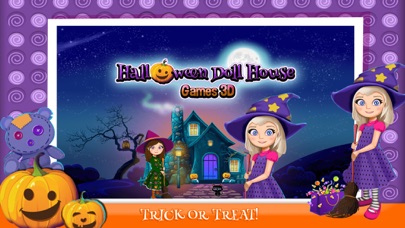 Halloween Doll House Design: Decoration Game.s 3D screenshot 4