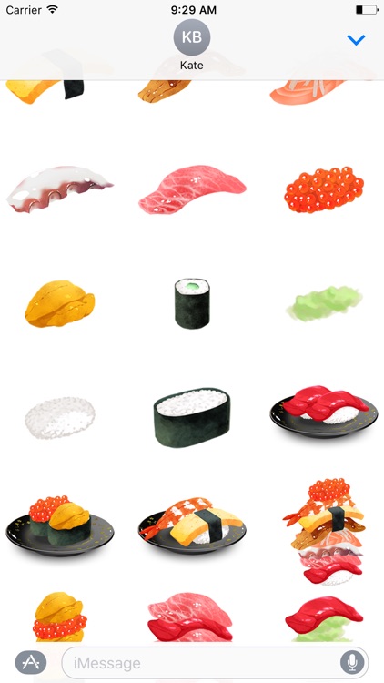 maruco Sushi Sticker