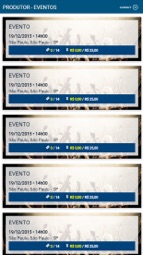 WayTicket Produtor Captura de tela 3