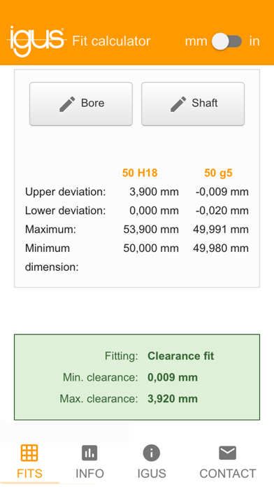 How to cancel & delete igus® Fit Calculator from iphone & ipad 3