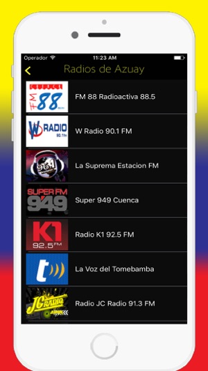 Radios Ecuador - Emisoras de Radio Online FM AM(圖3)-速報App