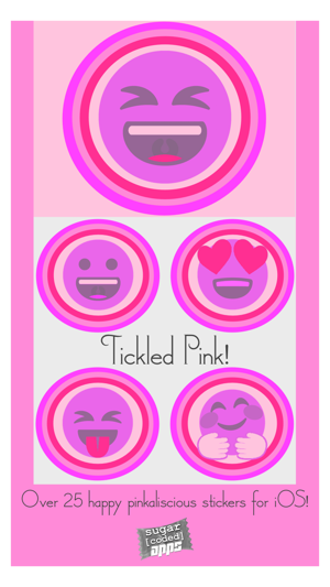 Tickled Pink! (Pinktastic Emoji Stickers)(圖1)-速報App