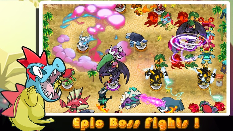 Cutie Monsters Tower Defense-Cute Monster Stickers screenshot-4