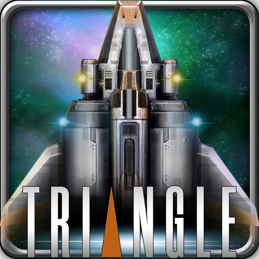 Triangle Space Fighter Icon