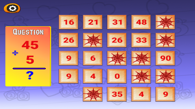 Halloween Bingo Maths For Kids(圖1)-速報App