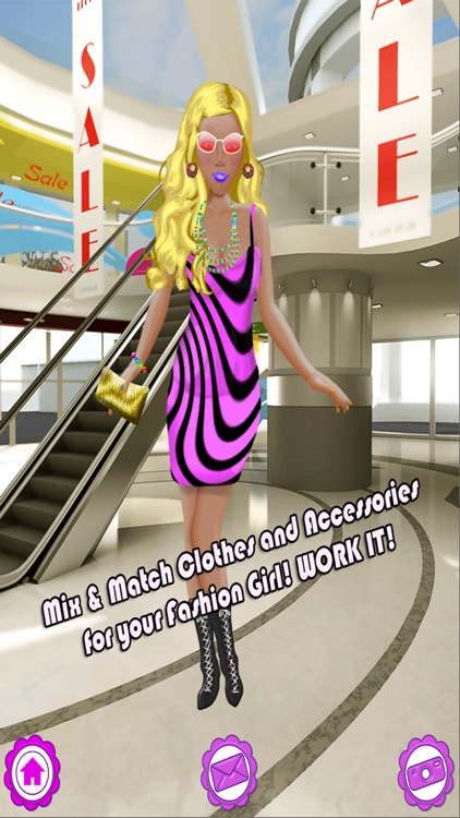 Fashion Salon Dress Up Girl Virtual Makeover Party screenshot-4