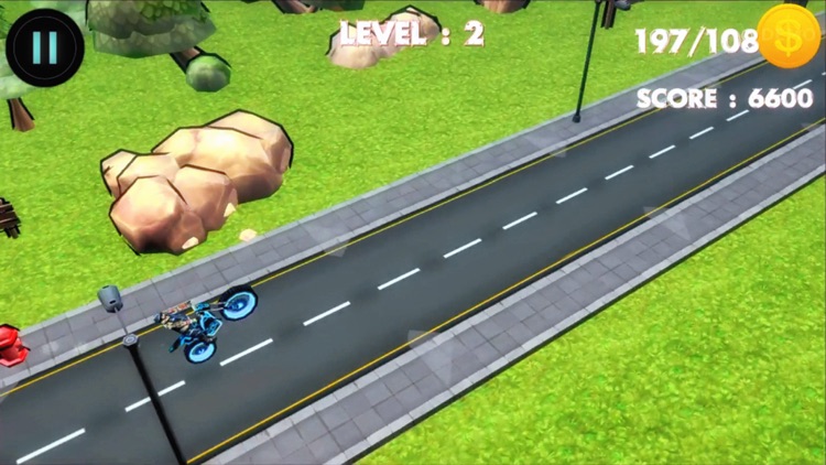 3D MotoCross Air Jump Neon Bike Crazy Free