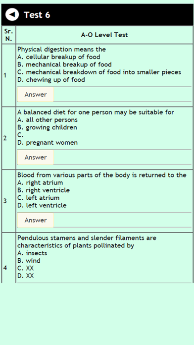 How to cancel & delete A-O level test from iphone & ipad 4