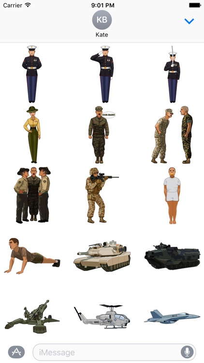 USMC Stickers